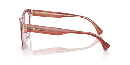 0RA7173U Demo Lens Shiny Milky Red Demi Pink 8056262227442