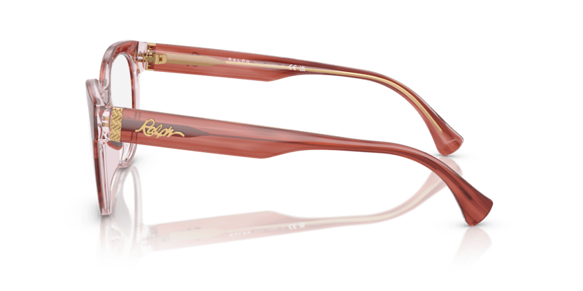 0RA7173U Demo Lens Shiny Milky Red Demi Pink 8056262227442