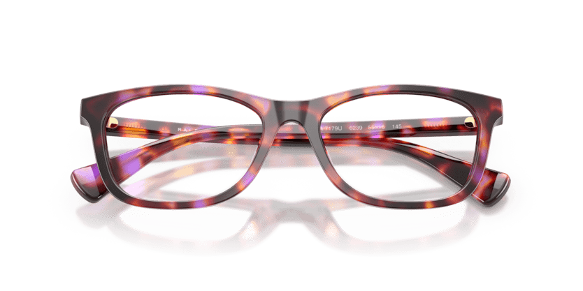 0RA7179U Demo Lens Shiny Purple Havana 8056262460351