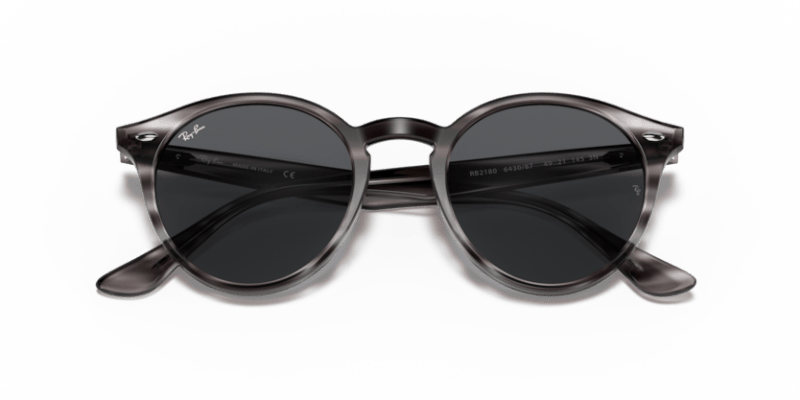 Ray - Ban RB2180 - Ray - Ban - Striped Red Havana (820/73) - B - 15 Brown - 49 - 21 - 145 MM - Ardor Eyewear 8056597081306