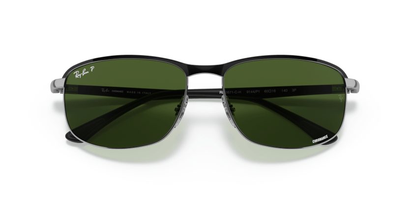 Black On Silver - 0RB3671CH 8056597363303