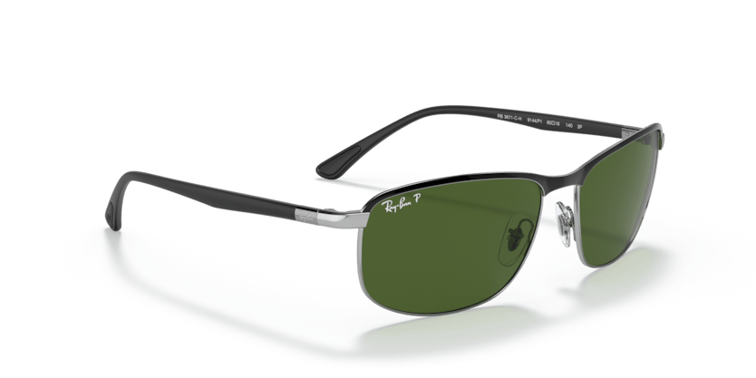 Black On Silver - 0RB3671CH 8056597363303