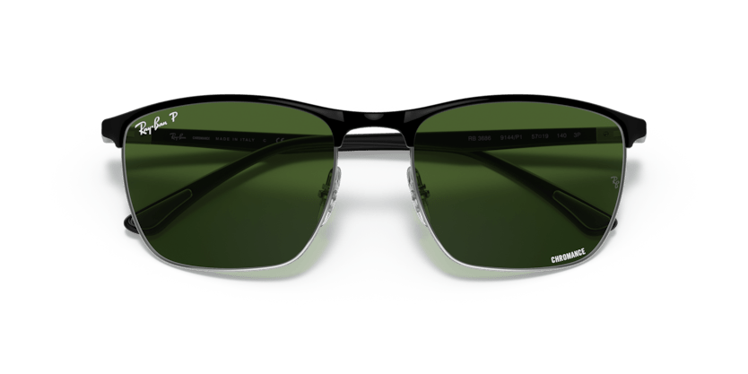 Black On Silver - 0RB3686 8056597625524