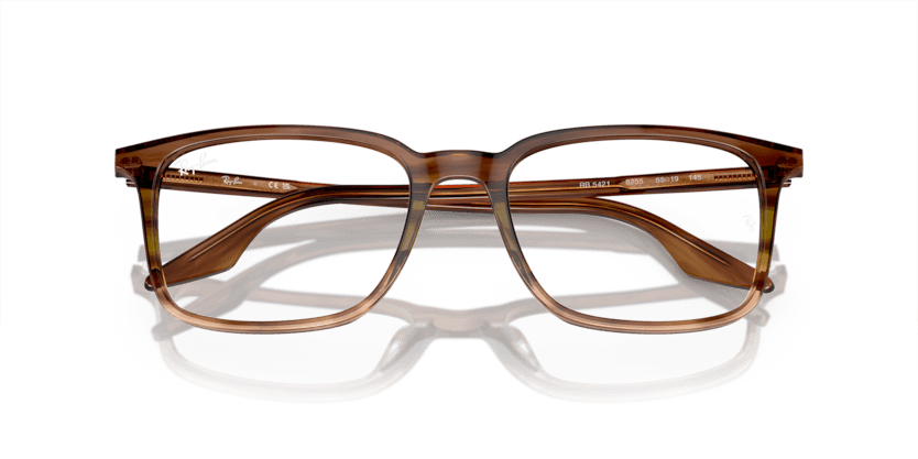 Striped Brown & Green - 0RX5421 8056597937160