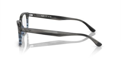 Striped Grey & Blue - 0RX5428 8056597954075