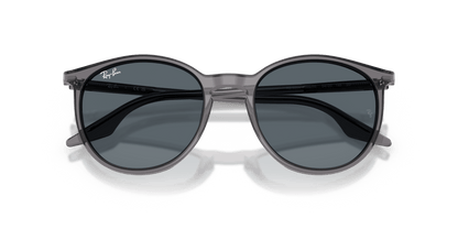 0RB2204 Transparent Grey close front view image 6 barcode 8056262998519
