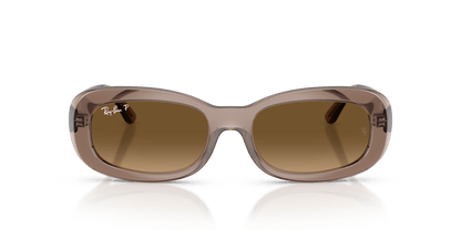 0RB2221 Transparent Beige front view image 5 barcode 8056262561416