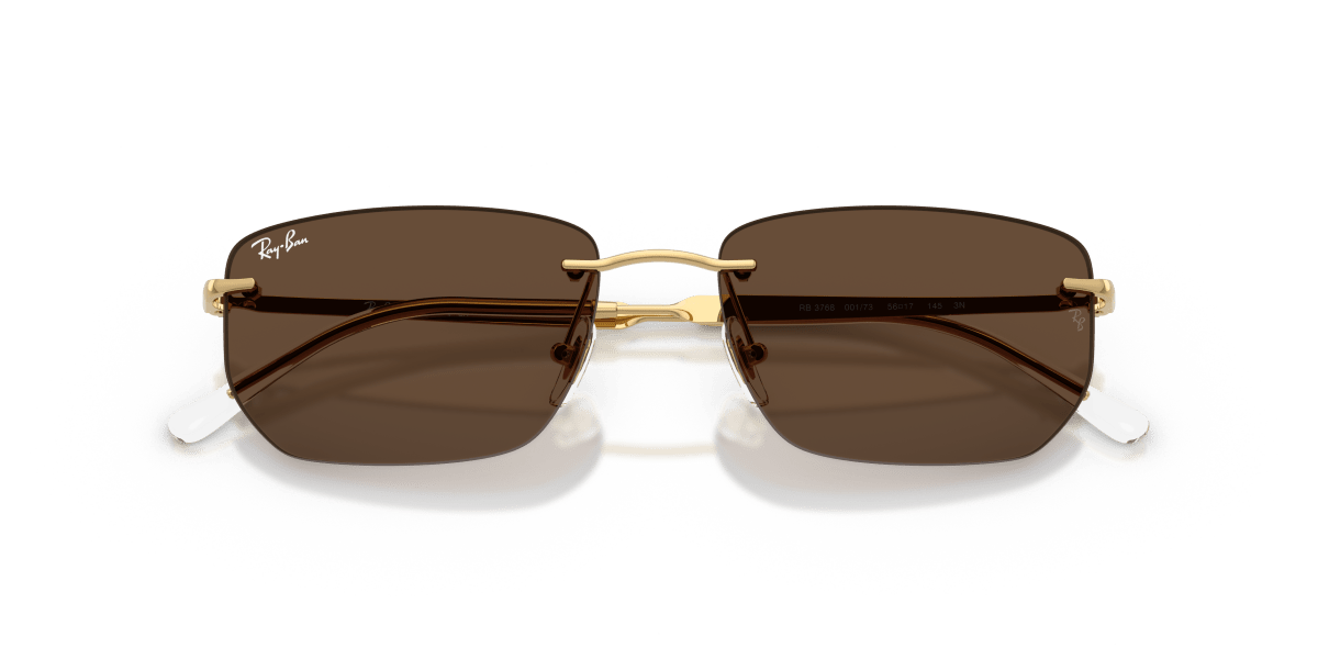 0RB3768 Arista Gold / Dark Brown (001/73) close front view image 6 barcode 8056262562260