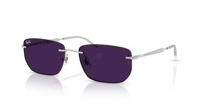 0RB3768 Silver / Amethyst (003/MH) al31 view image 1 barcode 8056262829301