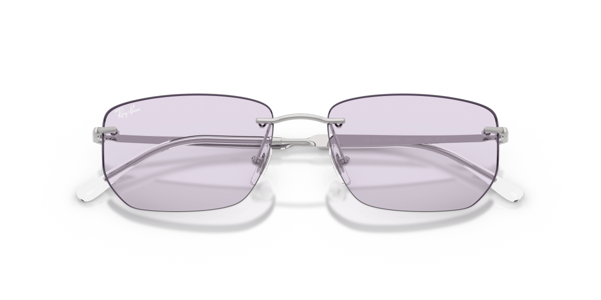 0RB3768 Silver / Amethyst (003/MH) close front view image 9 barcode 8056262829301