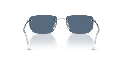0RB3768 Silver / Dark Blue (003/80) rear view image 3 barcode 8056262562253