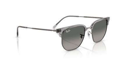 0RB4416 Transparent Dark Grey On Gunmetal alternate view image 4 barcode 8056262997734
