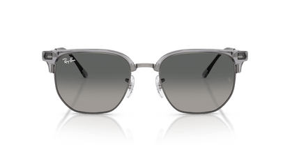0RB4416 Transparent Dark Grey On Gunmetal front view image 5 barcode 8056262997741