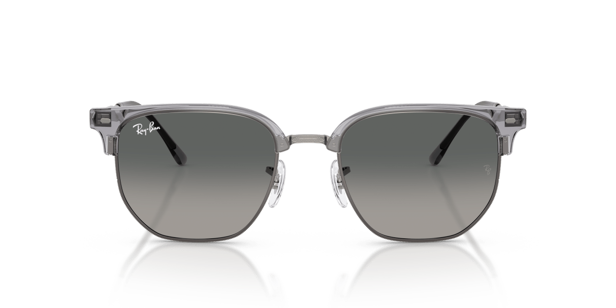 0RB4416 Transparent Dark Grey On Gunmetal front view image 5 barcode 8056262997741