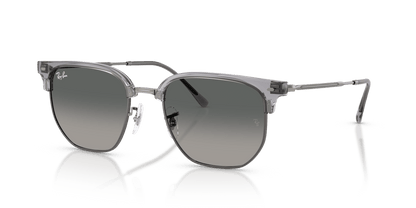0RB4416 Transparent Dark Grey On Gunmetal three quarter view image 1 barcode 8056262997741