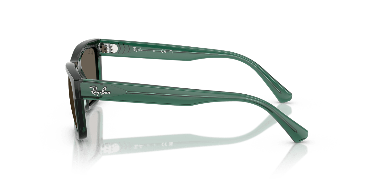 Ray-Ban Junior RJ9196S Transparent Green (7189/3) - Brown 8056262418314