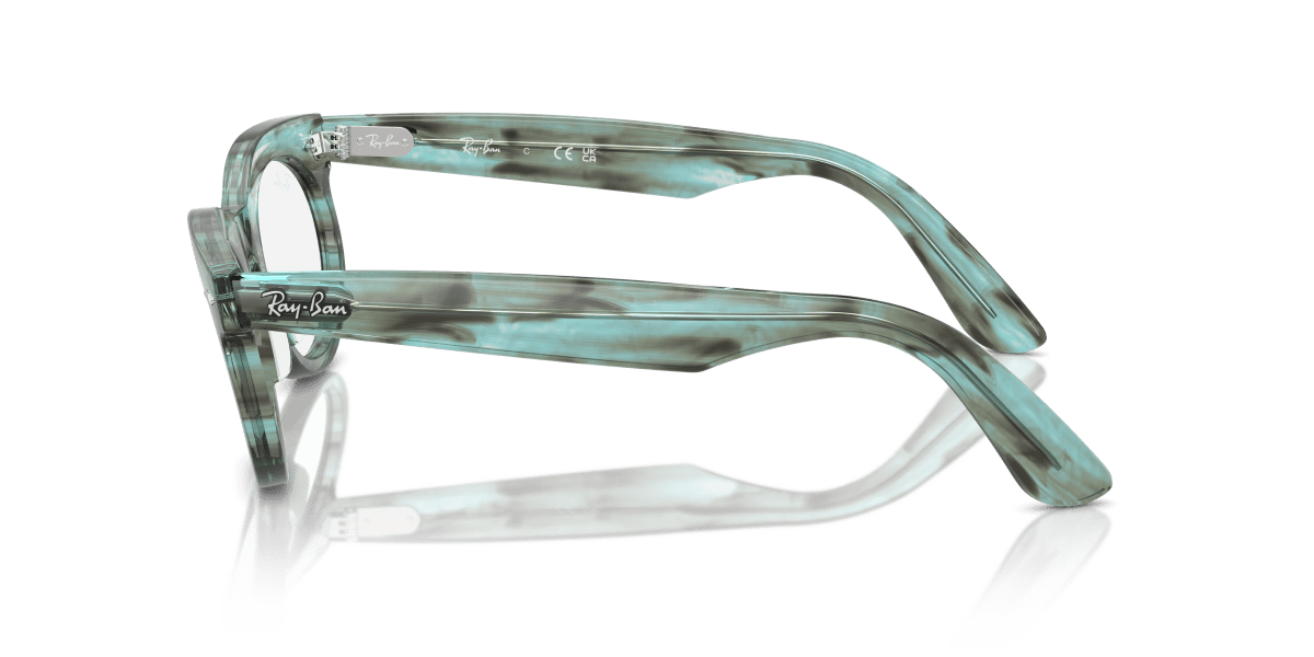 Ray-Ban Vista RX2242V Striped Transparent Green 8056262037782