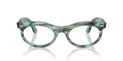 Ray-Ban Vista RX2242V Striped Transparent Green 8056262037782