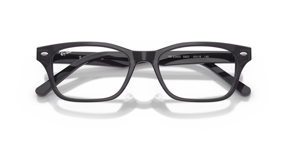 0RX5345D Transparent Dark Violet Grey close front view image 6 barcode 8056266001048