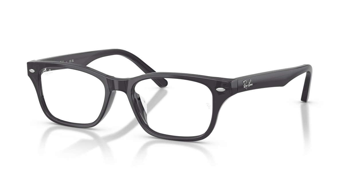 0RX5345D Transparent Dark Violet Grey three quarter view image 1 barcode 8056266001048