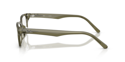 0RX5345D Transparent Green Olive side view image 2 barcode 8056266001055