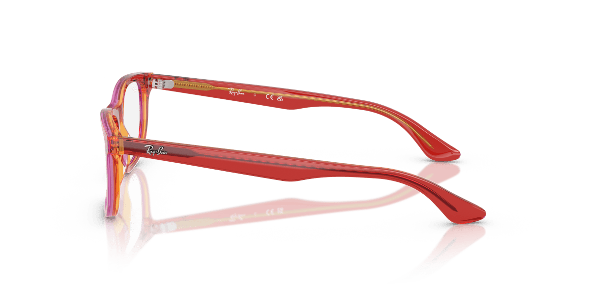 Ray-Ban Junior Vista RY1642 Red (Transparent Red & Yellow - 3998) 8056262418703