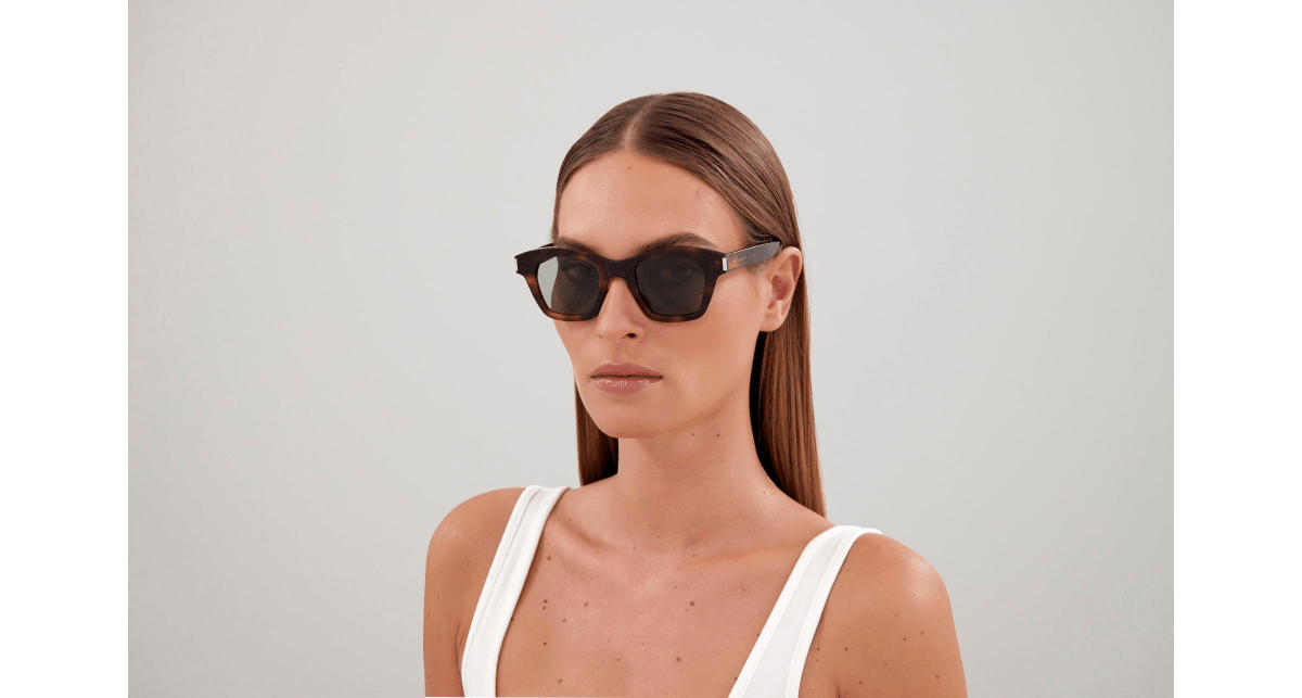 Saint Laurent SL 592 Havana (Green) 889652429373