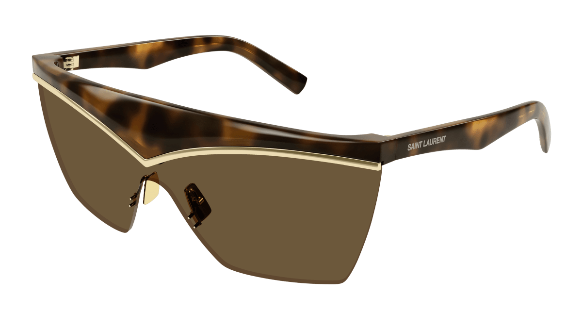 Saint Laurent SL 614 MASK Havana 889652475134