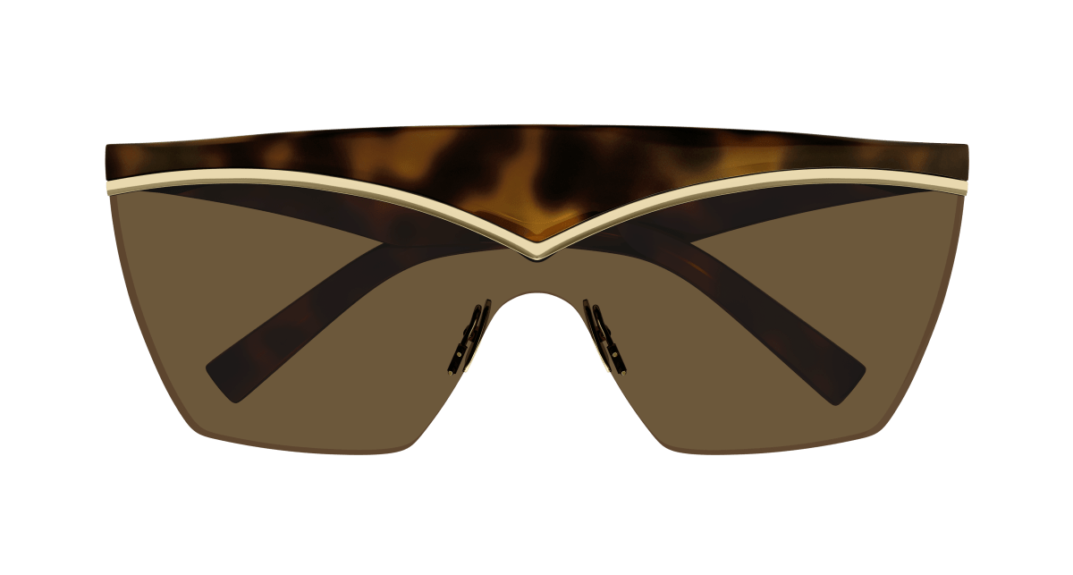 Saint Laurent SL 614 MASK Havana 889652475134