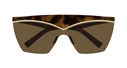 Saint Laurent SL 614 MASK Havana 889652475134