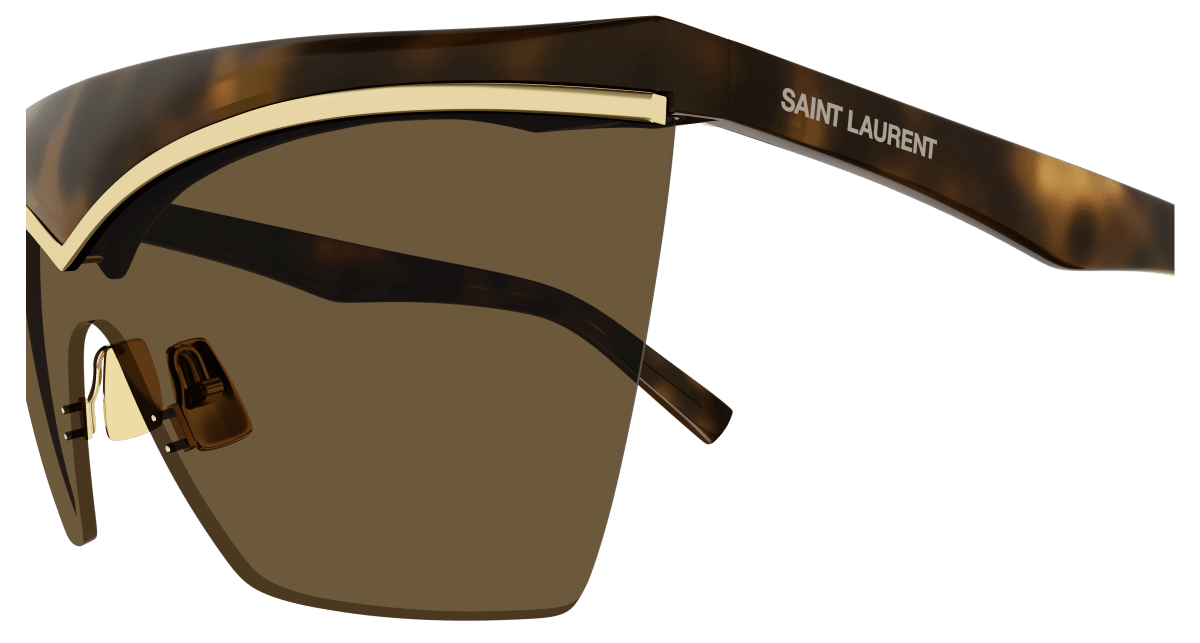 Saint Laurent SL 614 MASK Havana 889652475134