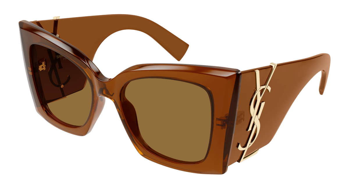 Saint Laurent SL M119 BLAZE CRYSTAL Brown 889652661520