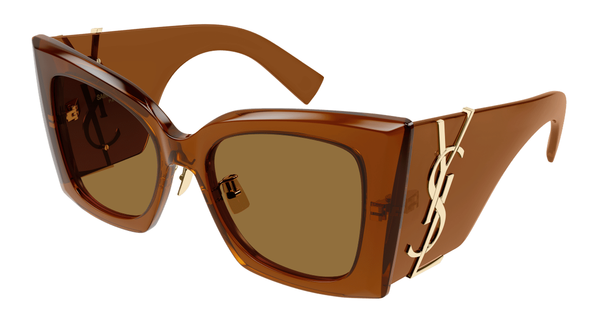 Saint Laurent SL M119/F BLAZE CRYSTAL Brown 889652668178
