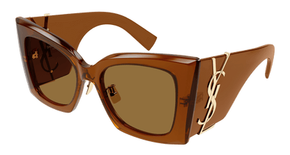 Saint Laurent SL M119/F BLAZE CRYSTAL Brown 889652668178