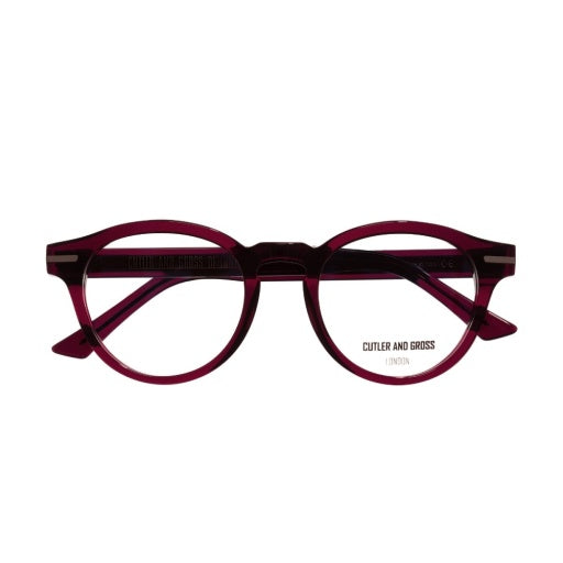 Cutler and Gross CGOP-1338-51-07 Bordeaux Red image 3