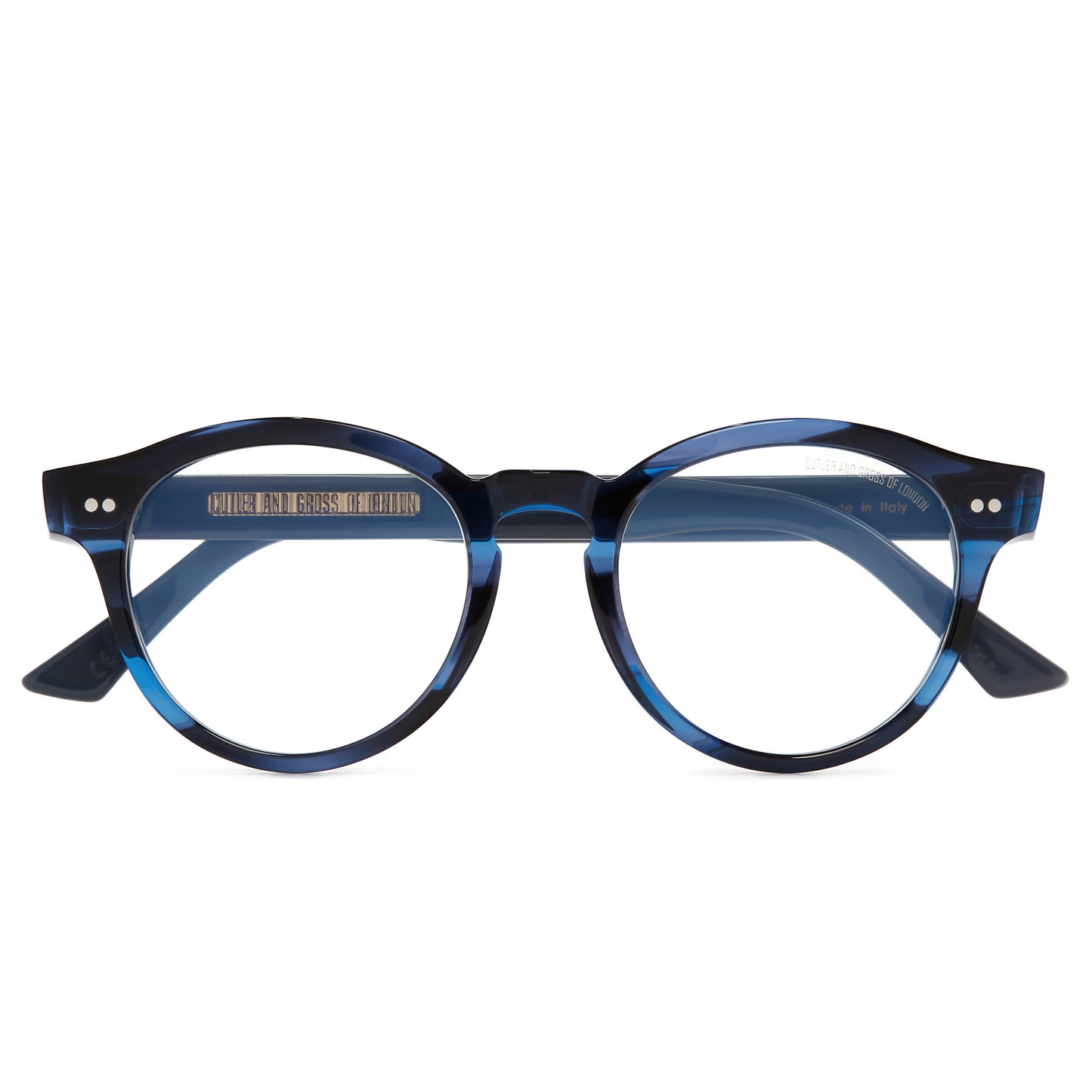 1378S-49-12 - Striped Blue Havana/Powder