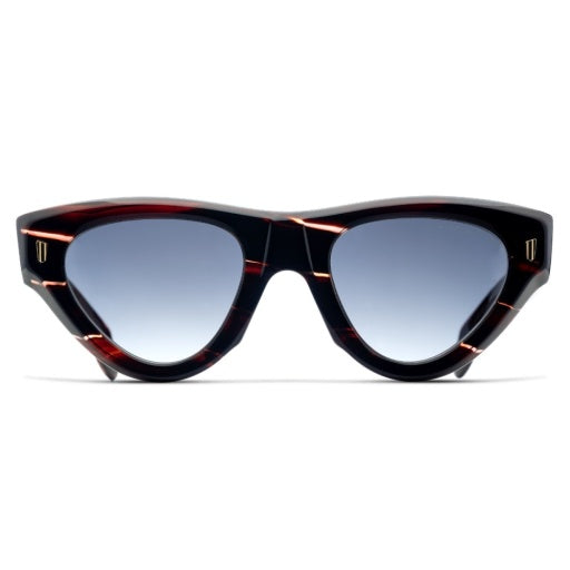 Cutler and Gross CGSN-9926-50-02 Striped Brown Havana image 1