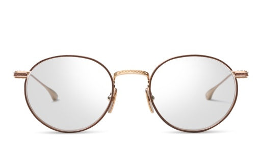 Dita JOURNEY-TWO OPTICAL Brushed White Gold - Mahogany image 1 barcodes 0810121957523