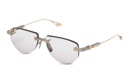 Dita EPLX.23 OPTICAL Brushed Raw Titanium - White Gold image 2 barcodes 0810121958452