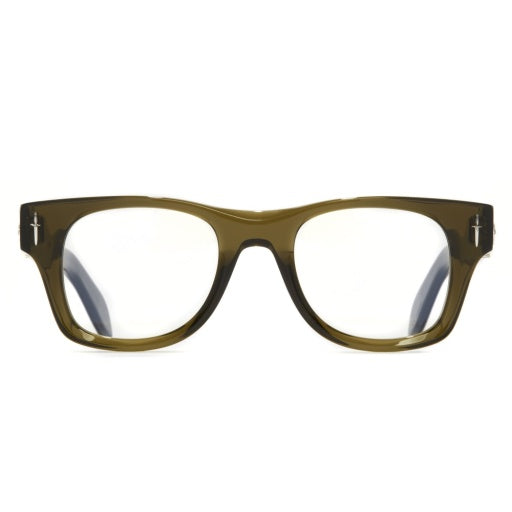 Cutler and Gross GFOP-013-48-03 Olive W/ Lucky Diamond image 1
