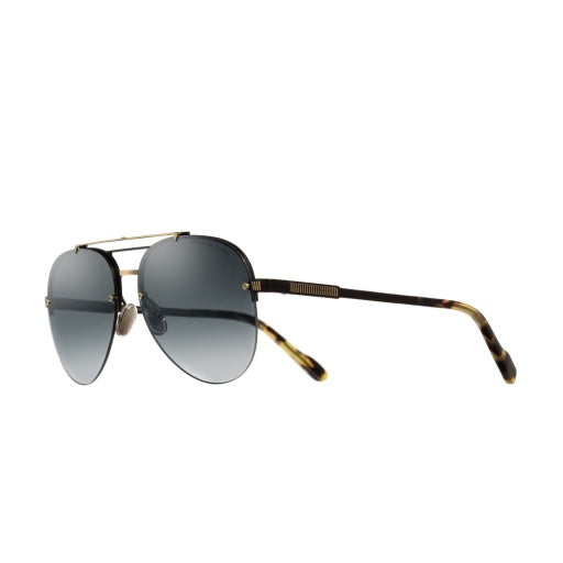 Cutler and Gross CGSN-1372-60-01 Black On Gold image 2