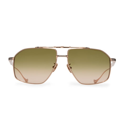 Cutler and Gross CGST-1424-59-02 Jewl Gold/Gun Metal image 1