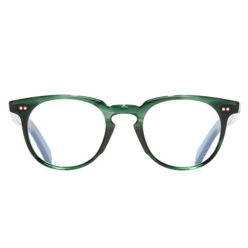 Cutler and Gross CGOP-GR09-47-03 Striped Dark Green image 1