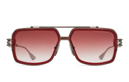 Dita HYPERLUX-1000 Ruby - Antique Cocoa Bean - Matte Silver image 1 barcodes 0810187661358