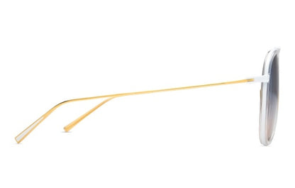 Dita ARTOA.92X Matte White - Crystal Clear - Yellow Gold image 3 barcodes 0810187661181
