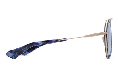 Dita AVIATIA-ONE Matte White Gold - Blue Tortoise image 3 barcodes 0810121952832