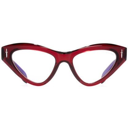Cutler and Gross GFOP-009-52-04 Bordeaux W/ Dots image 1