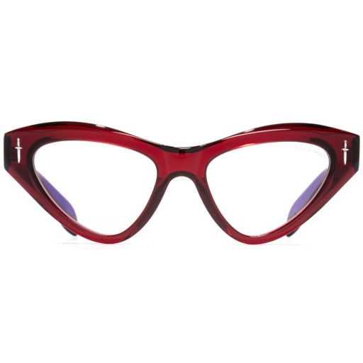 Cutler and Gross GFOP-009-52-04 Bordeaux W/ Dots image 1