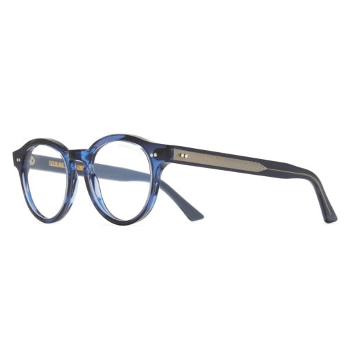 Cutler and Gross CGBB-1378S-49-12 Striped Blue Havana/Powder image 2