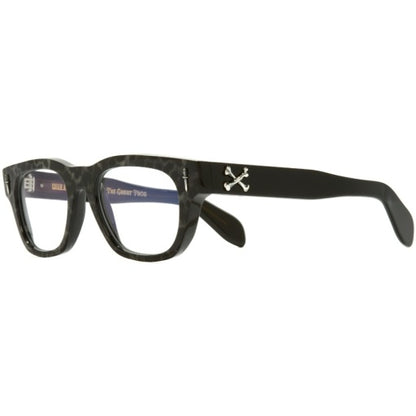 Cutler and Gross GFOP-003-53-T5 Leopard On Black W/ Crossbones image 2